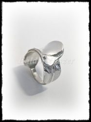 Ezüst nyereg gyűrű